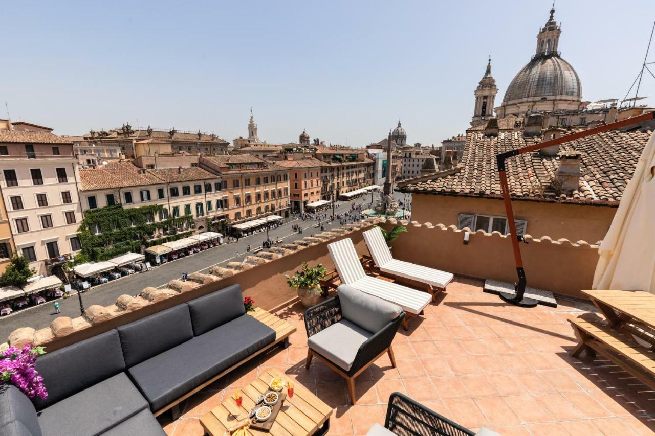 Presidential Penthouse Navona Apartment Roma Ngoại thất bức ảnh