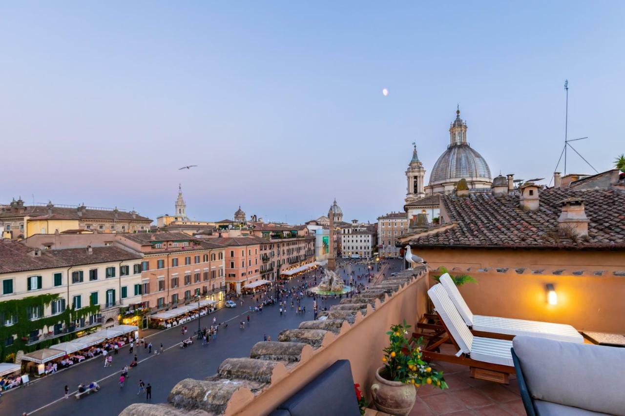 Presidential Penthouse Navona Apartment Roma Ngoại thất bức ảnh