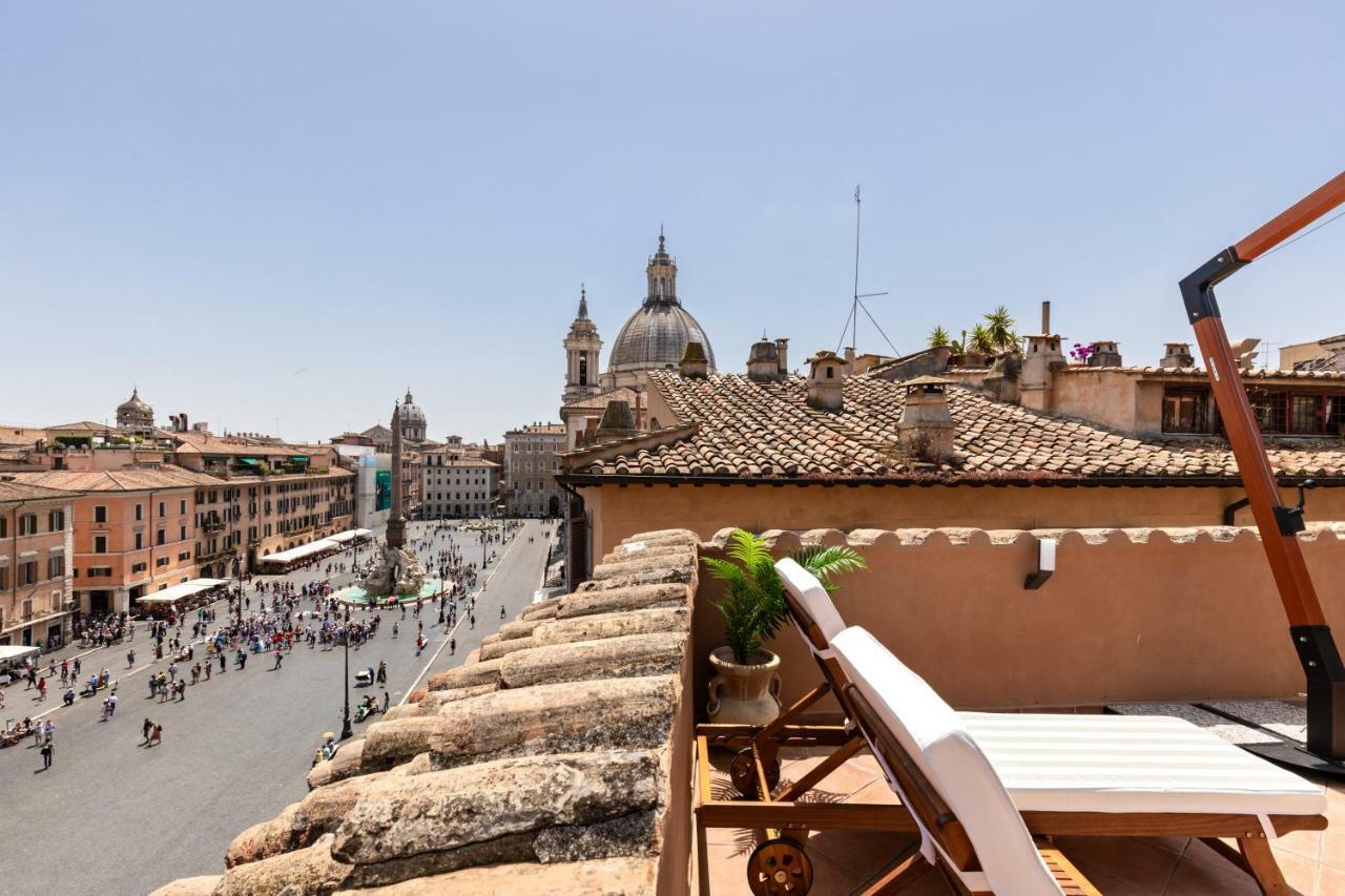 Presidential Penthouse Navona Apartment Roma Ngoại thất bức ảnh