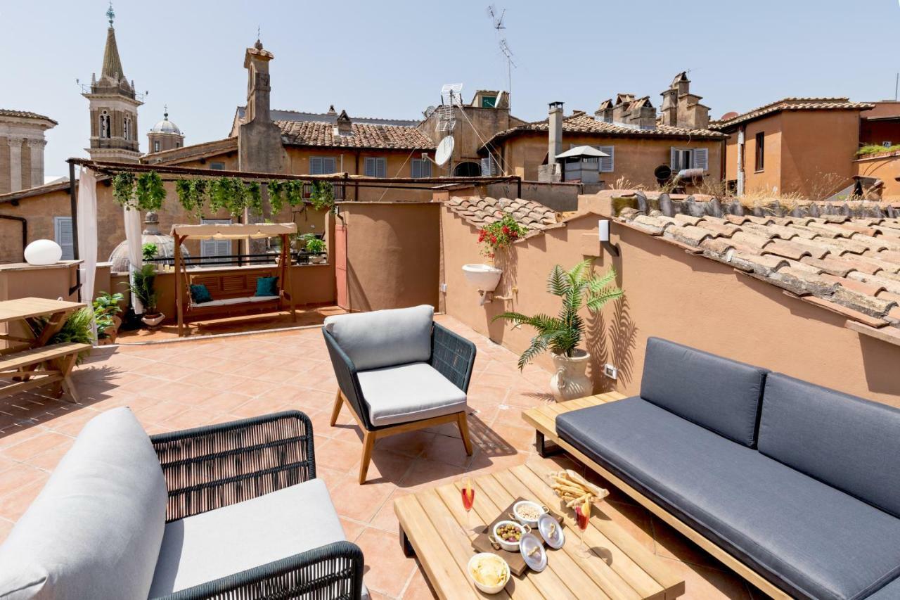 Presidential Penthouse Navona Apartment Roma Ngoại thất bức ảnh