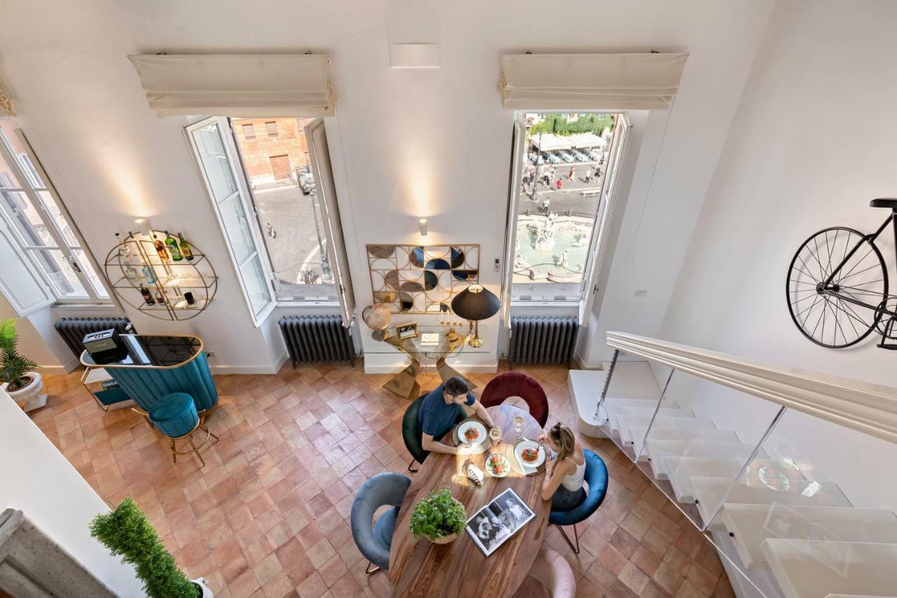 Presidential Penthouse Navona Apartment Roma Ngoại thất bức ảnh
